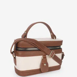 yelloe Colourblocked Bucket Sling Bag image 3