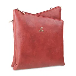Mochi Red Solid Sling Bag image 3