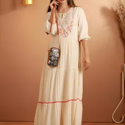 Priyaasi Brown PU Structured Sling Bag image 5