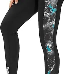 just rider Gym wear Leggings Workout Pants with Upper Long Sleeves Track Suit for Women | Round Neck Tracksuit for Women | Suitable for Yoga, Jogging & Gym | Workout Clothes image 3