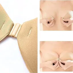 brachy Women Invisible Lift Stick-On Pushup Bra, Seamless Adhesive Push-Up Bra for Backless, Strapless, and Low-Cut Outfits image 3