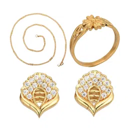 AanyaCentric Gold-Plated Jewellery Set image 3