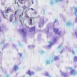 MINI KLUB Girls Self Design Top with Net Skirt image 3