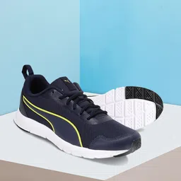 Puma Men Navy Blue Hurdler Running Shoes-image-7