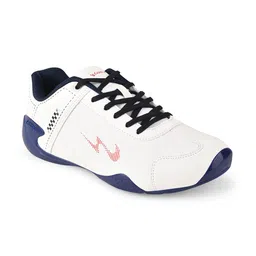 Campus Men White PU Sneakers image 2