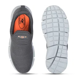 JQR Men EXCEL Grey Mesh Running Shoes image 3