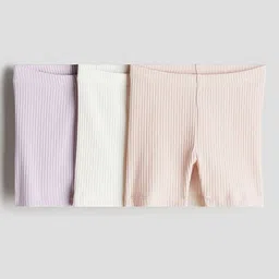H&M 3-Pack Ribbed Cycling Shorts-picture-29