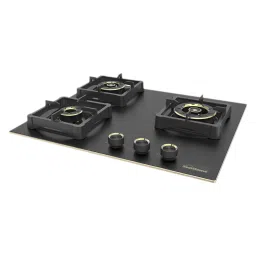 Sunflame SHA 360 SBS Toughened Glass Top 3 Burner Automatic Hob (Flame Failure Device, Black)-image-16