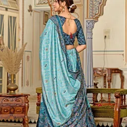 house of common Printed Semi Stitched Lehenga Choli image 2