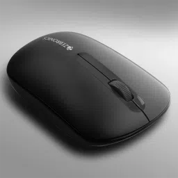 ZEBRONICS Zeb-Pulse Wireless Optical Mouse (1200 DPI, Dual Connectivity, Black) image 2