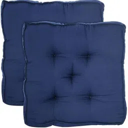 barbican Microfibre Solid Chair Pad Pack of 2 image 1