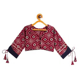 Stylo Bug Girls Printed Ready to Wear Lehenga & Blouse With Dupatta image 4