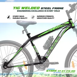 leader Stark 27.5T 21-Speed MTB Cycle for Men | Dual Disc Brake, Front Suspension 27.5 T (inch) Mountain Cycle image 5