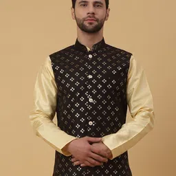 kraft india Printed Men Waistcoat-picture-25