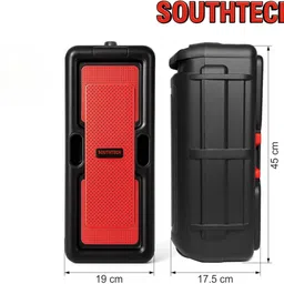 SOUTHTECH ST-02MR Portable Bluetooth Speaker with wired microphone, Type C, 40 W Bluetooth Party Speaker image 4