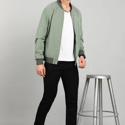 lawman Men Slim Mid Rise Black Jeans image 2