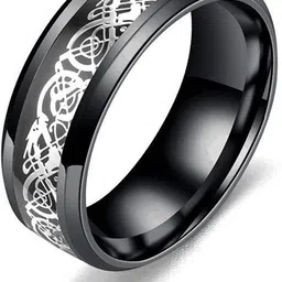 Stainless Steel Silver Plated Ring-image-42