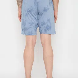 duke Solid Men Blue Regular Shorts image 2