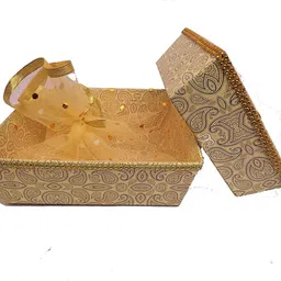 trendsetters creation GOLD CHOCOLATE BASKET Decorative basket for Gifts Hampers | Fancy Basket| Premium Storage Basket, Baby Shower Gift| Wedding Basket Packing Basket|Dryfruit Basket |Multipurpose Basket(pack of 2) Paper Fruit & Vegetable Basket-picture-10