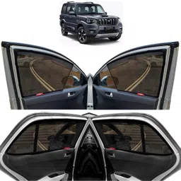 kingsway Side Window, Rear Window Sun Shade For Mahindra Scorpio Classic-picture-16