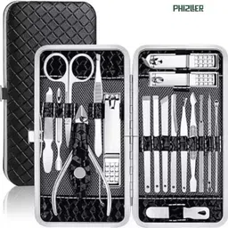 phizller 16 in 1 Manicure Pedicure Kit Full Nail Care with Travel Case-picture-34