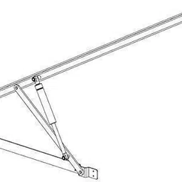 sanjari Double Bed Lifter Fitting Hydraulic Jack Frame Set of 2 Frame(5FT X 5MM)150KG NA Shelf Bracket image 3