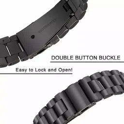 Colorcase Stainless Steel Strap Compatible with Pebble Cosmos Vault Smart Watch Smart Watch Strap image 4