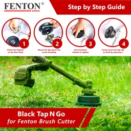 fenton krishi Tap N Go replacement for Brush Cutters, grass trimmer Corded & Cordless Grass Trimmer image 3