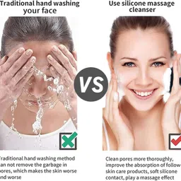 skyunion Face Scrubber Manual Facial Cleansing image 4