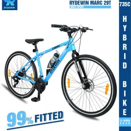rydewin MARC 99% Pre Assembled Multi-Speed Hybrid Bike Disc Brakes for Maximum Control 700C T (inch) Hybrid Cycle/City Bike-picture-24