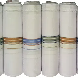AKsells Mens Cotton White Formal Pack of 6 Handkerchiefs ["White"] Handkerchief-picture-20