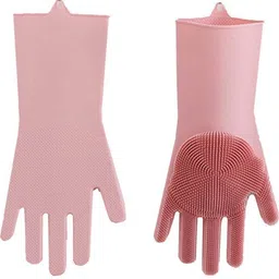 bluebells india Cleaning Gloves With Pot Holder Grooming Gloves for Dog & Cat, Horse-picture-18