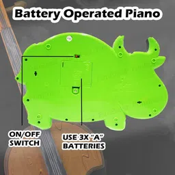 suvarna N30 Cow Musical Piano with 3 Modes, Flashing Lights & Wonderful Animal Sound Music Digital Portable Keyboard image 4