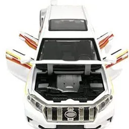 akvanar 1:32 Toy@ta Prado Die cast Metal Car Alloy Car Model Toy Multicolor pc 1 image 4