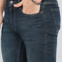 spykar Men Regular Mid Rise Blue Jeans image 5