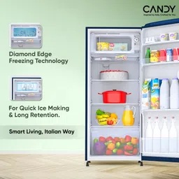 candy 185 L Direct Cool Single Door 2 Star Refrigerator image 2