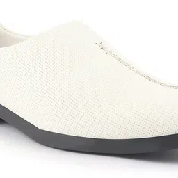 fausto Ethnic Wedding Mojaris for Traditional Sherwani|Evening Party Stitched Slip-On Mojaris For Men image 3