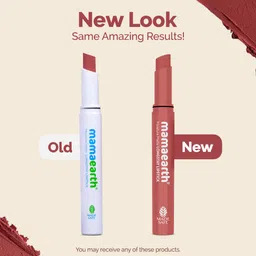 mamaearth Moisture Matte Lipstick for 12 Hour Long Stay- Carnation Nude image 2