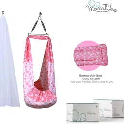 Momtike cradle for baby, window hanger, swing cradle, baby thottil image 2