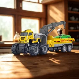 arizuul 1:43 Car Transporter – High-Detail Model for Display or Fun For Kids image 3