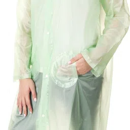 hysar Solid Women Raincoat image 3