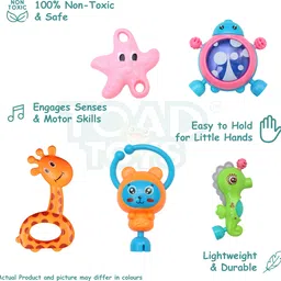 toad toys Premium baby rattle set Rattle image 2