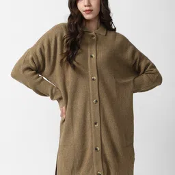 Van Heusen Woman Ribbed Longline Cardigan-image-96