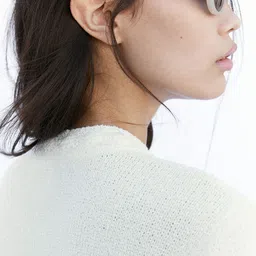 H&M Textured-Knit Cardigan image 3