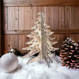 uraxx Pine 15 cm (0.49 ft) Artificial Christmas Tree image 5