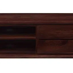 urban ladder Vector Solid Wood TV Unit in Mahogany Finish image 2