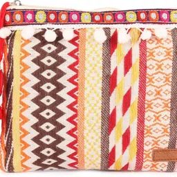 astrid Women Red, White, Brown Pouch-picture-20