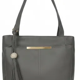 claspnclutch Women Grey Shoulder Bag-picture-14