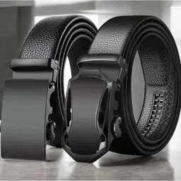 kastner Men Casual, Formal Black Artificial Leather Belt-picture-10
