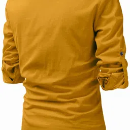 apektra Men Solid Pure Cotton A-line Kurta image 2